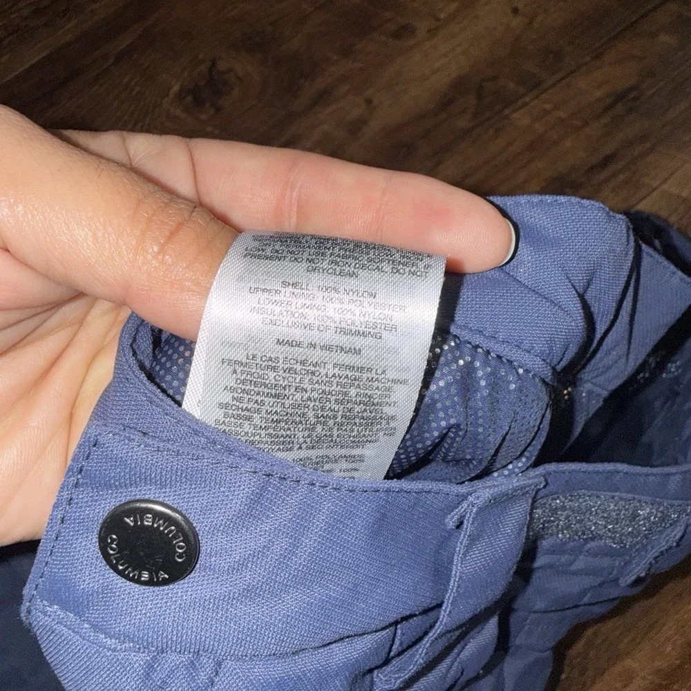 Columbia‎ Kids Medium 10/12 Navy Bugaboo Thermal Outgrown Pants